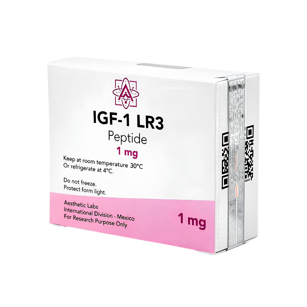 Aesthetic Labs IGF1-LR3 1 mg | Desarrollo Estético y Señalización Avanzada