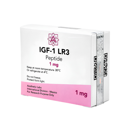 Aesthetic Labs IGF1-LR3 1 mg | Desarrollo Estético y Señalización Avanzada