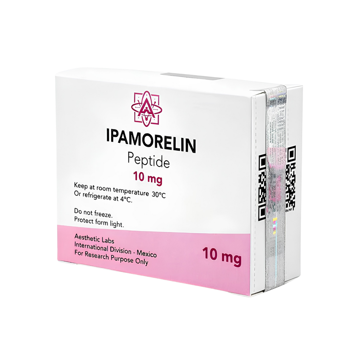 Aesthetic Labs Ipamorelin 10 mg | Performance Elegante y Composición Corporal Inteligente